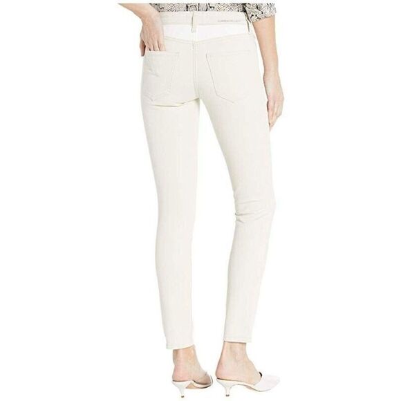 Current/Elliott Women's Sz 27 Tan/White The Original Stiletto Skinny Jeans $248 - Picture 11 of 11